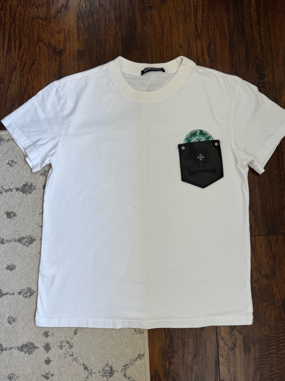 Chrome Hearts Classic White Short-Sleeve Shirt M